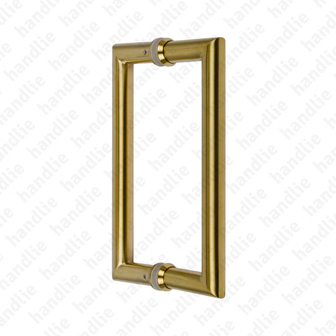 A.IN.8324.A - Asa dupla para portas - Inox PVD