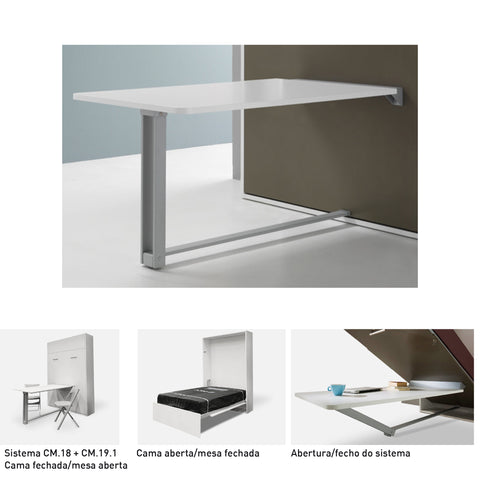CM.19.1 - Mecanismo para mesa rebatível - Compatível com CM.18
