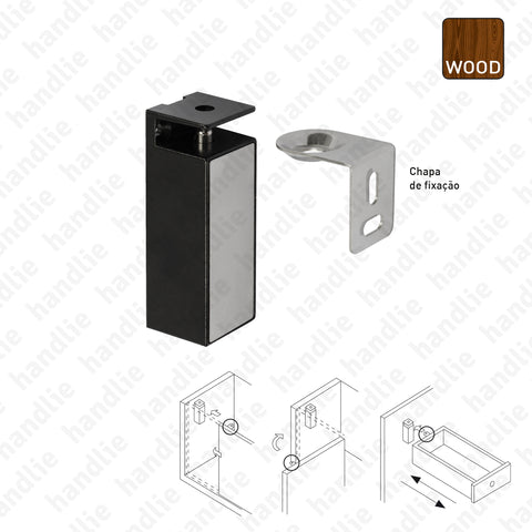 F.1950 - Fechadura elétrica para mobiliário