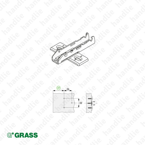 ACE.GRA.F058 - Calços Cruz - Grass TIOMOS Click ECO | GRASS