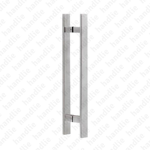 A.IN.8407P - Asas duplas para portas - INOX