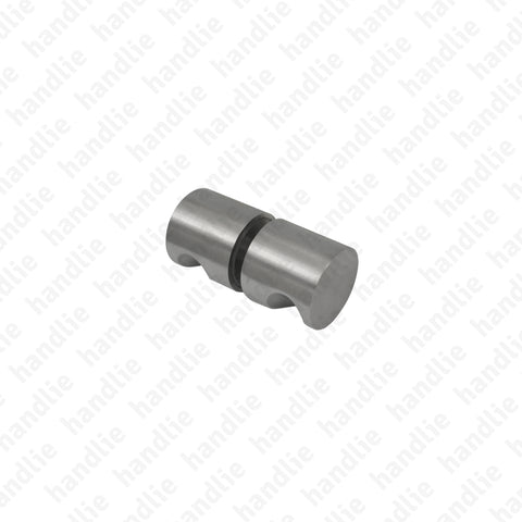 ASM.830 - Puxador duplo fixo para portas vidro - Inox