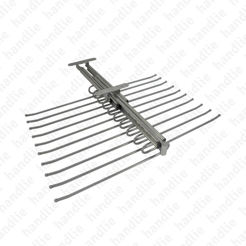 CAB.174028 - Cabide superior duplo extraível para calças