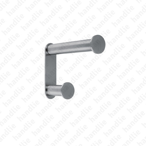 CAB.IN.526 - Cabide duplo Ø20x40/128 - Inox