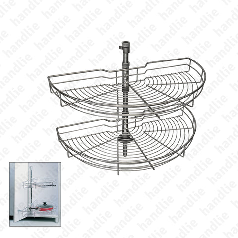 EC.174039 - Prateleiras giratórias 180º (2/4) - Meia lua