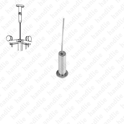 CA.IN.10.716 - Suporte e esticador para cabo de aço - 2,5 e 3mm