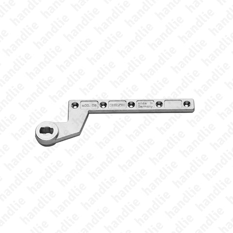 MACE.44579 - Braço inferior para molas de pavimento - Portas de batente até 300Kg | GEZE