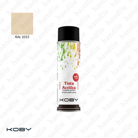 TINTAS ACRÍLICAS EM SPRAY - Marfim RAL 1015