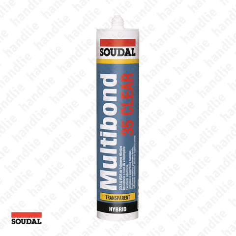 MULTIBOND 35 CRISTAL - SOUDAL - Selante Cola e Veda MSP