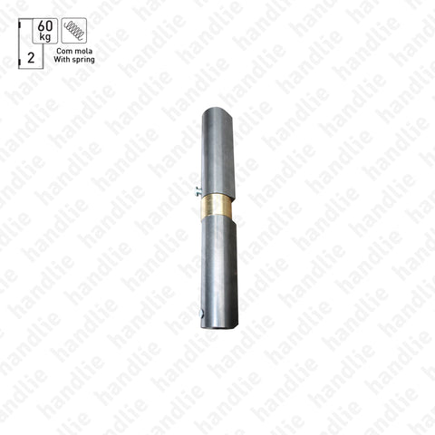 OM.415.M - Olhal (dobradiça) para soldar regulável com mola - Aço