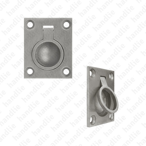 PM.IN.8751 - Puxador asa embutir 48x38 - Inox