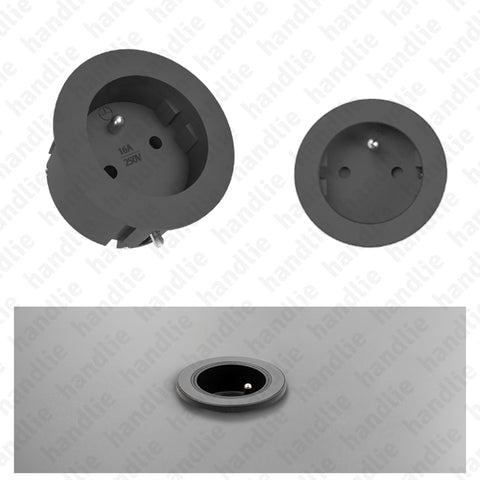 TE.501 - Tomada de embutir - Série "E"