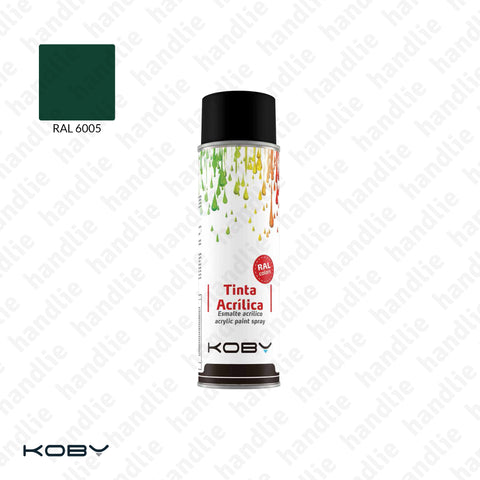 TINTAS ACRÍLICAS EM SPRAY - Verde RAL 6005