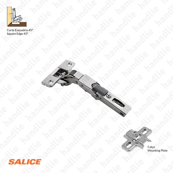CBA2AC9 - Série "Universal" SALICE - Corte Esquadria 45º