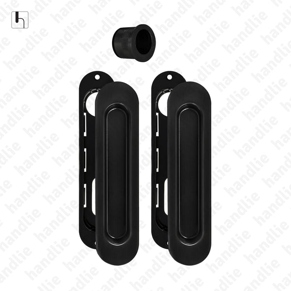 CE.KIT.14 - Kit conchas embutir ovais 152x36 - Inox