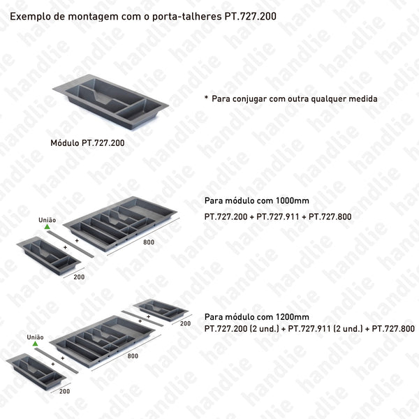 PT.727.911 - União para porta talheres PT.727