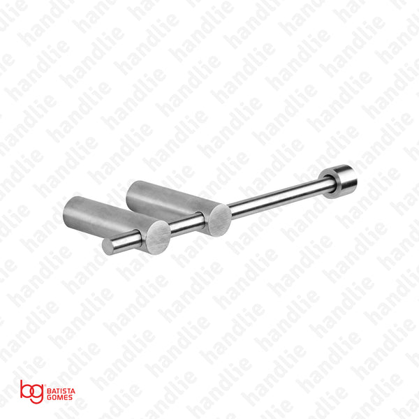 WC.01.0501 Série BASIC - Porta Rolos - Inox