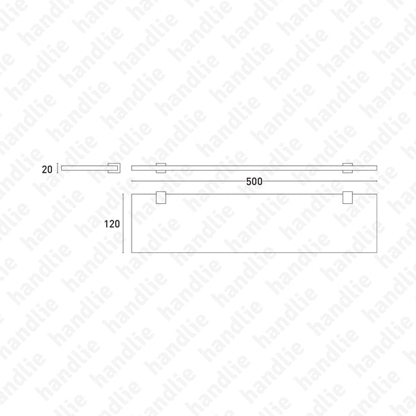 WC.02.0301 Série KADAPUL - Prateleira