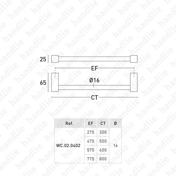 WC.02.0402 Série KADAPUL - Toalheiro