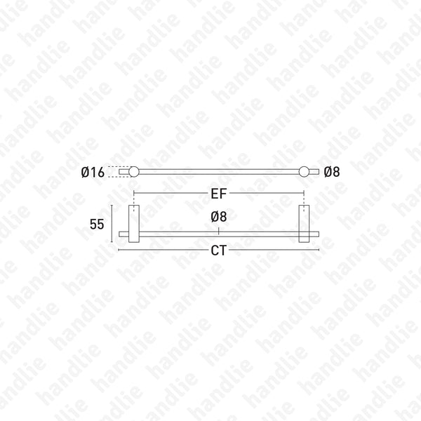 WC.03.0402 Série MINI SEMPA - Toalheiro