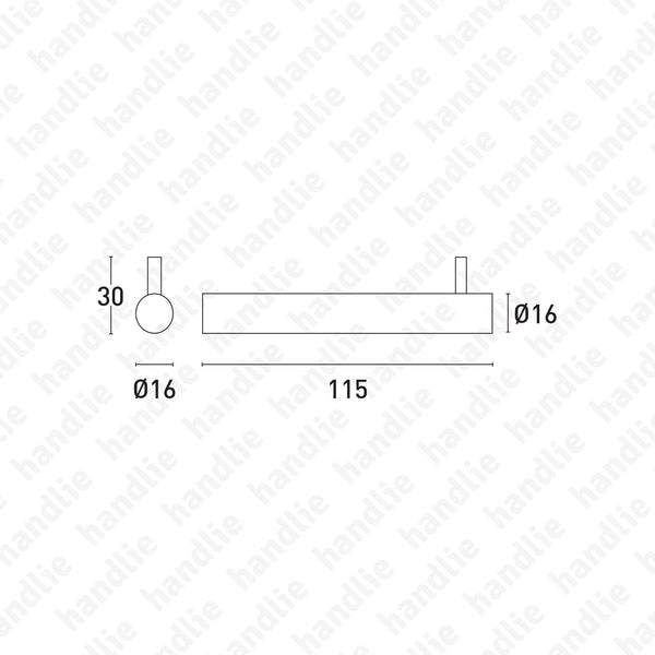 WC.03.0501 Série MINI SEMPA - Porta Rolos