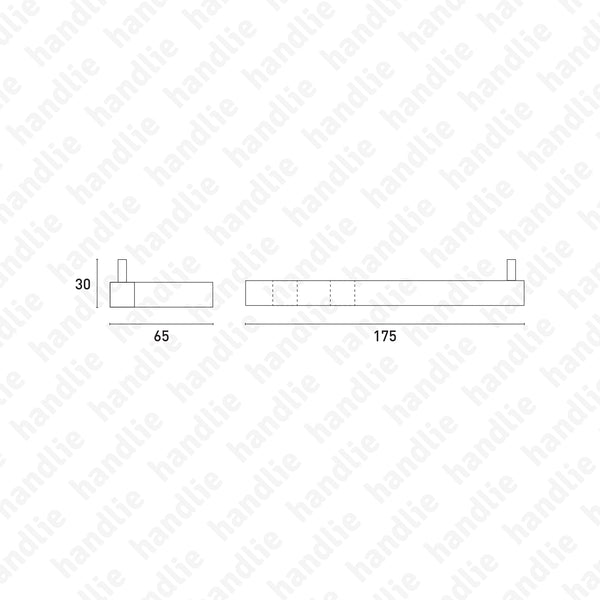 WC.04.0502 Série CORNIZO - Porta Rolos