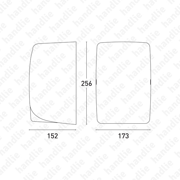 WC.1620.00 - Secador de mãos automático - 1350W / 45ºC