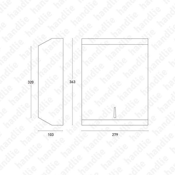 WC.1722.00 - Dispensador de Papel