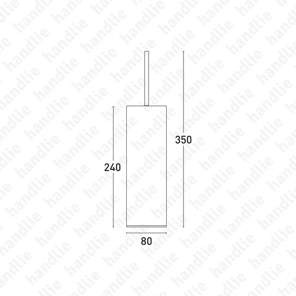 WC.9003 Série CORNIZO - Porta piaçaba