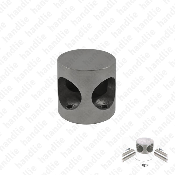 ASM.832 / ASM.832.A - União de tubo 90º - Inox