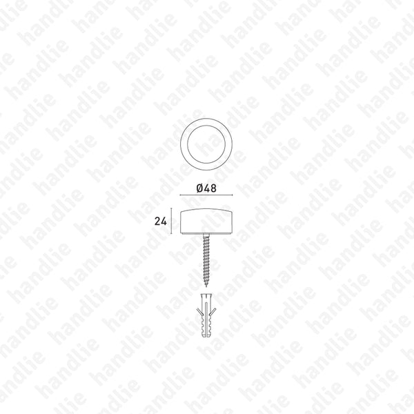 BP.38.3878 - Batente limitador de porta