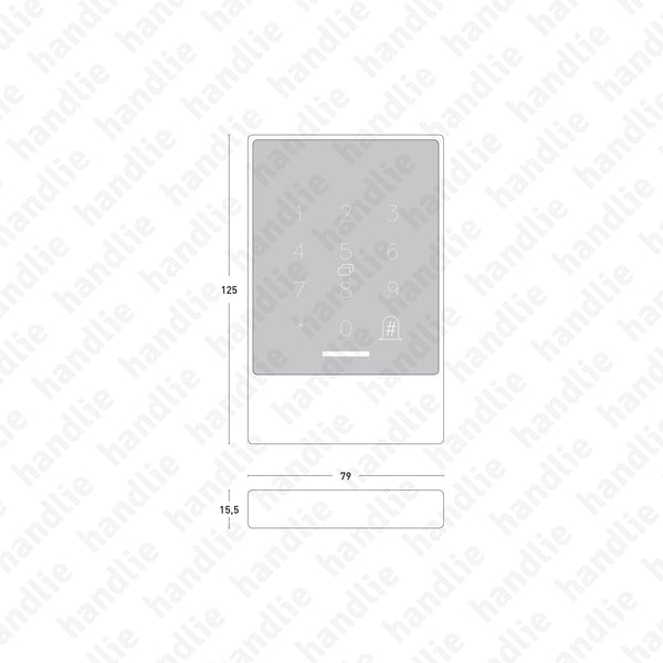 CA.667.TTL - Controlo de acessos inteligente Standalone