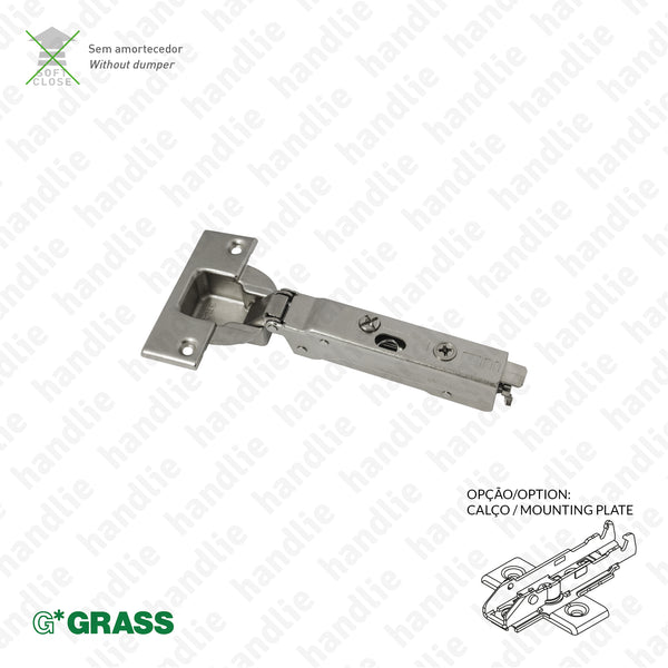 D.GRA.F045 - Dobradiça "TIOMOS" 110º - Afinação 4D | GRASS