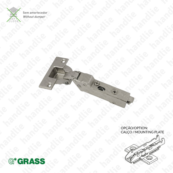 D.GRA.F045 - Dobradiça "TIOMOS" 110º - Afinação 4D | GRASS