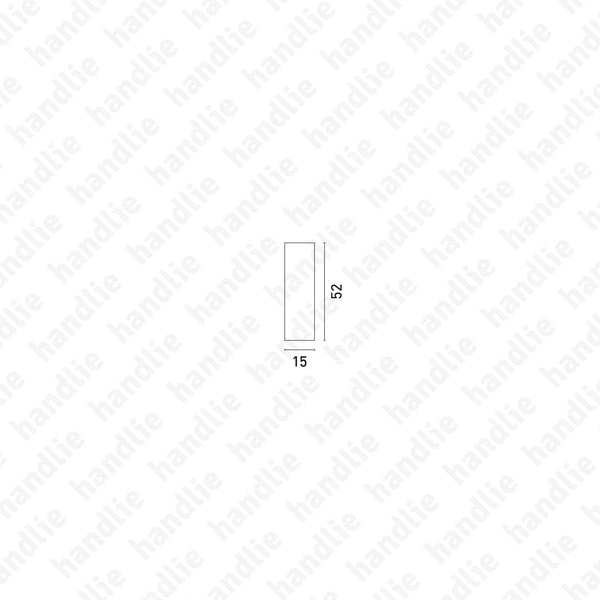 EA.2100.000 -  Espaçador para aro (4 peças)  - SC SQUARE CLOSET