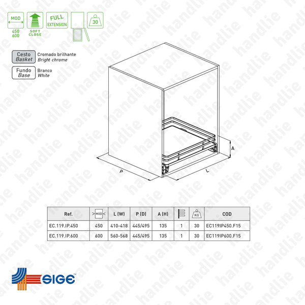 EC.119.IP - Cesto multiusos