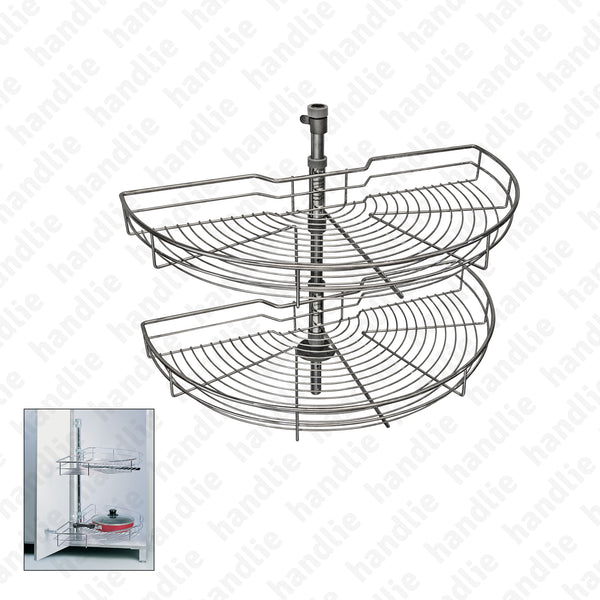 EC.174039 - Prateleiras giratórias 180º (2/4) - Meia lua