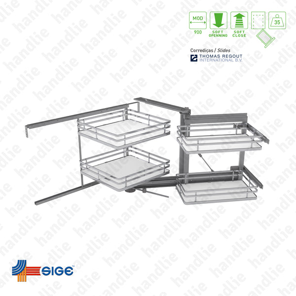 EC.350.IP - Canto mágico com 4 cestos