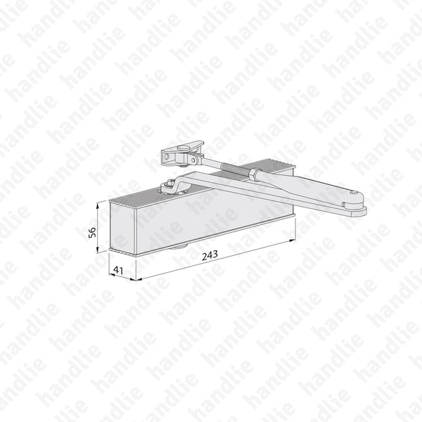 TS-20 - Mola Aérea com Braço Articulado - Uso Frequente -  ECO Newton - Força 2/3/5 - 100 Kg