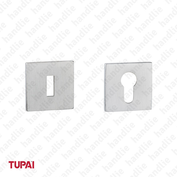 ENT.4048.5SQ / ENT.4049.5SQ - Jogo de entradas de chave quadradas 52x5mm
