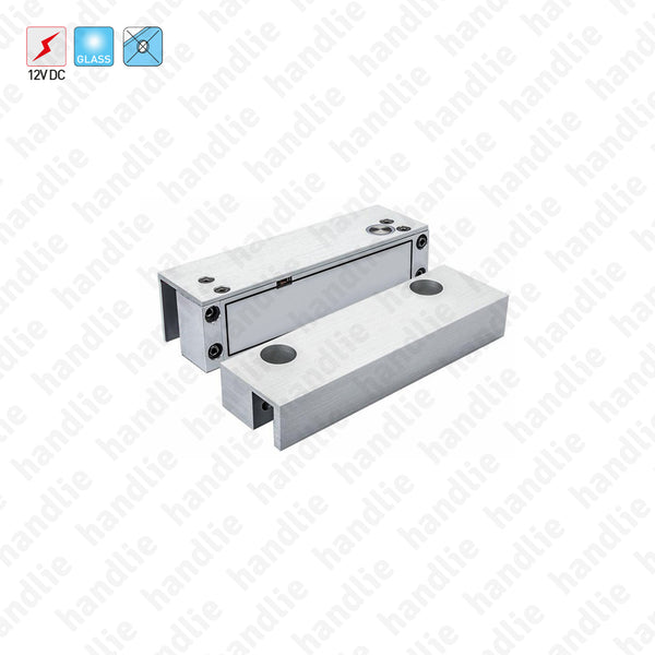 F.2800V - Fechadura eléctrica para portas de vidro sem aro - FAIL SAFE