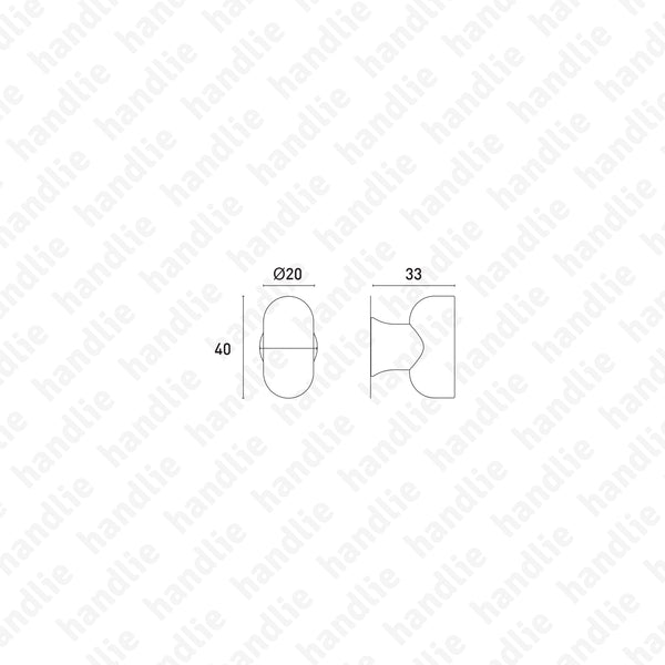 FX.5561 | PURE e WIND - Fecho WC