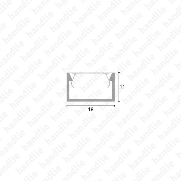 IL.300 - Perfil para fita LED
