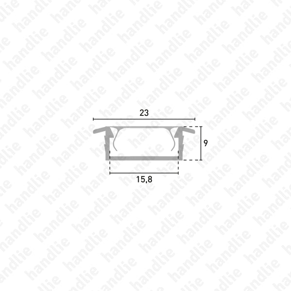 IL.302 - Perfil para fita LED