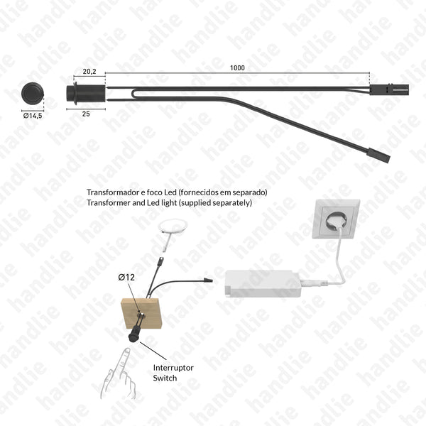 IL.401 - Interruptor para LED