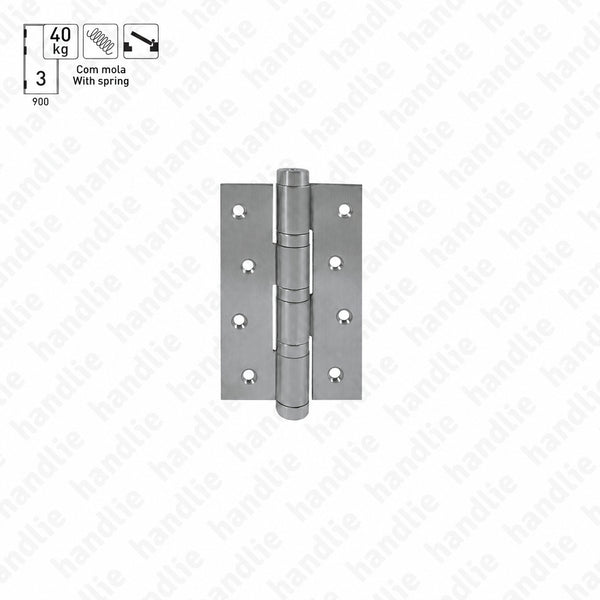 DM.5646 - Dobradiças de mola ação simples 120 mm - Inox