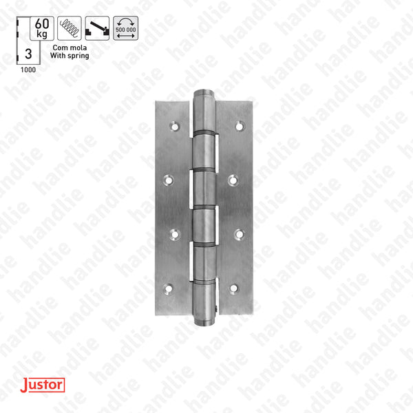 DM.5814J Mola - Dobradiça de mola acção simples 180mm - Inox