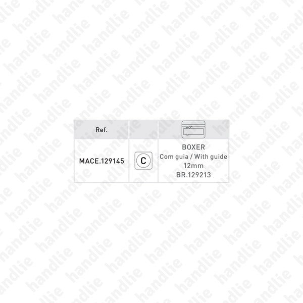 MACE.129145 - Unidade de retenção para guia deslizante para MG.99728 e MG.99735 | GEZE