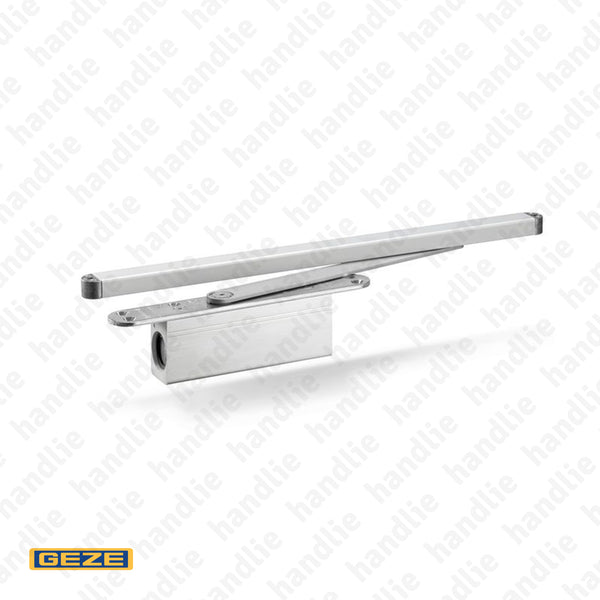 MG.163411 - GEZE ActiveStop - Amortecedor de porta oculto bidireccional com guia - 45Kg | GEZE