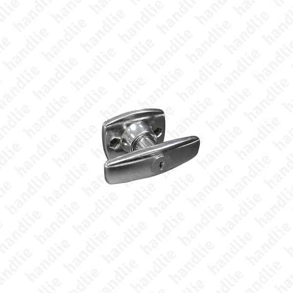 P.1995 - Puxador (torniquete) simples rotativo com chave